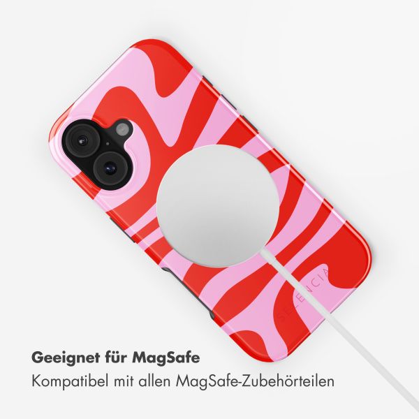 Selencia Vivid Rückabdeckung mit MagSafe Apple iPhone 17 - Dream Swirl Pink