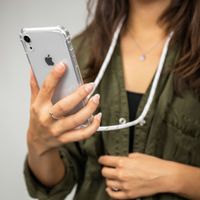 imoshion Backcover mit Band Weiß Silber für das Apple iPhone 11
