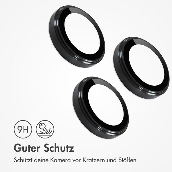 imoshion ﻿2er-Pack Objektivschutz für Kamera für das Apple iPhone 14 Pro / 14 Pro Max - Grau