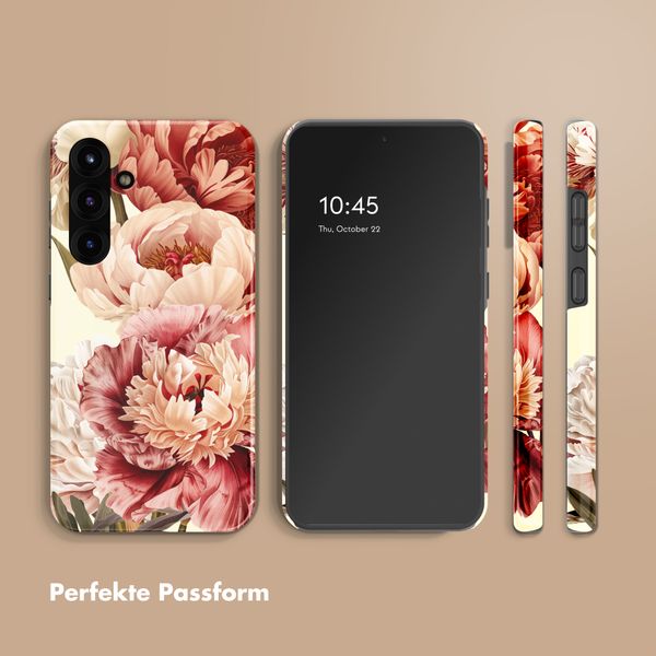 Selencia Vivid Back Cover Samsung Galaxy S25 FE - Vintage Peony
