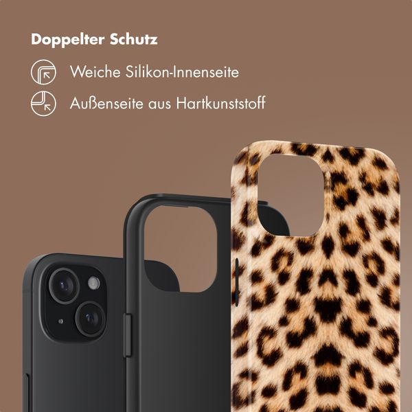 Selencia Vivid Back Cover Apple iPhone 15 - Wild Leo