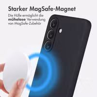 imoshion Color Back Cover mit MagSafe Samsung Galaxy S25 FE - Schwarz
