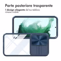 imoshion Back Cover mit Kameraschieber Samsung Galaxy S23 - Dunkelblau
