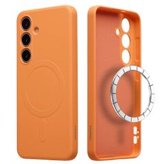 imoshion Color Back Cover mit MagSafe Samsung Galaxy S25 Plus - Neon Orange