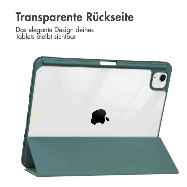 imoshion Trifold Hardcase Klapphülle Apple iPad Air 13 Zoll (2025) M3 / (2024) M2 - Grün