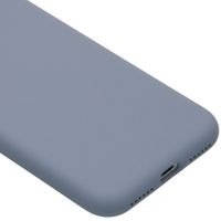 Accezz Liquid Silikoncase Apple iPhone SE (2022 / 2020) / 8 / 7 - Lavender Gray