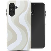 Selencia Vivid Back Cover Samsung Galaxy A26 - Desert Waves Beige