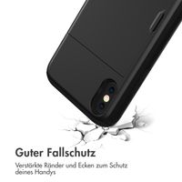 imoshion Backcover mit Kartenfach Apple iPhone X / Xs - Schwarz