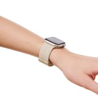 iDeal of Sweden Soft Braid Watch Band für Apple Watch | 44/45/46/49 mm - Perfect Beige