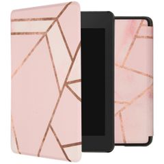 imoshion Design Slim Hard Case Klapphülle Amazon Kindle Paperwhite 4 - Pink Graphic