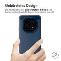 imoshion Brushed Back Cover Xiaomi Redmi Note 15 Pro Plus (5G) - Dunkelblau