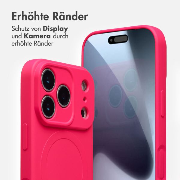 imoshion Color Back Cover mit MagSafe Apple iPhone 17 Pro - Neon Pink