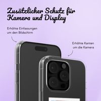 Personalisierte Hülle mit Polaroid Apple iPhone 16 pro - Transparent