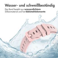 imoshion Sport-Silikonarmband mit Schnalle - Universelle 22 mm Anschluss - Rosa