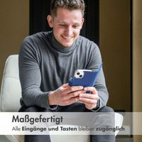 Accezz Wallet TPU Klapphülle für das Apple iPhone 14 Pro Max - Dunkelblau