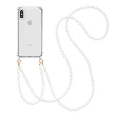 imoshion Back Cover mit Band + Armband für das iPhone X / Xs - Perlen