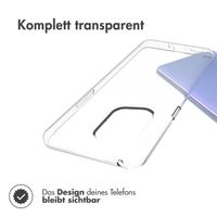 Accezz TPU Clear Cover für das Oppo Find X5 Pro 5G - Transparent