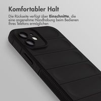 imoshion EasyGrip Back Cover für das iPhone 12 - Schwarz