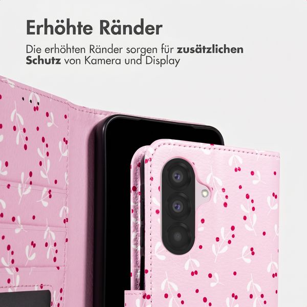 imoshion Design Klapphülle Samsung Galaxy A55 - Blush Berries