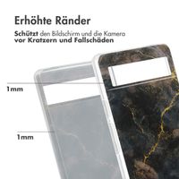 imoshion Design Hülle Google Pixel 6a - Black Marble