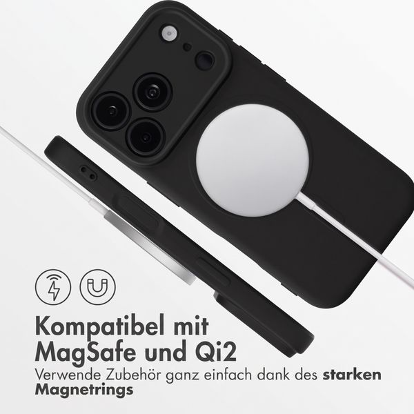 imoshion Color Back Cover mit MagSafe Apple iPhone 18 Pro / 17 Pro - Schwarz