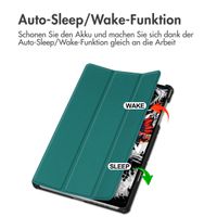 imoshion Trifold Klapphülle Lenovo Legion Tab (2025) - Dunkelgrün