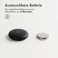 imoshion Mini Tag - Bluetooth-Tracker für iOS - 2 pack - Schwarz