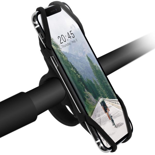 Accezz Handyhalterung für das Fahrrad für das Samsung Galaxy S22 - Verstellbar - Universell - Schwarz