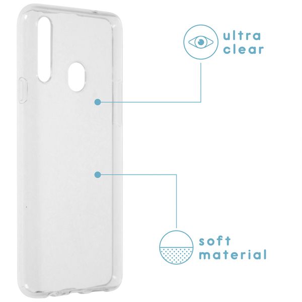 imoshion Gel Case für das  Samsung Galaxy A20s - Transparent