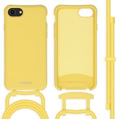 imoshion Color Backcover mit abtrennbarem Band Apple iPhone SE (2022 / 2020) / 8 / 7 - Gelb