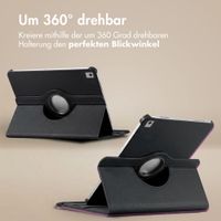 imoshion 360° drehbare Klapphülle Apple iPad 9 (2021) 10.2 Zoll / iPad 8 (2020) 10.2 Zoll / iPad 7 (2019) 10.2 Zoll - Schwarz
