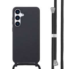 imoshion SilikonHülle mit Band Samsung Galaxy S25 Plus - Schwarz