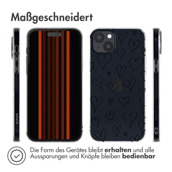 imoshion Design Hülle für das iPhone 15 Plus - Hearts