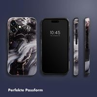 Selencia Vivid Rückabdeckung mit MagSafe iPhone 16 - Chic Marble Black