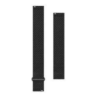 Garmin Nylonarmband -   Garmin 20 mm Anschluss - Schwarz