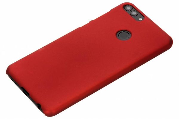 Rot Unifarbene Hardcase-Hülle für Huawei P Smart