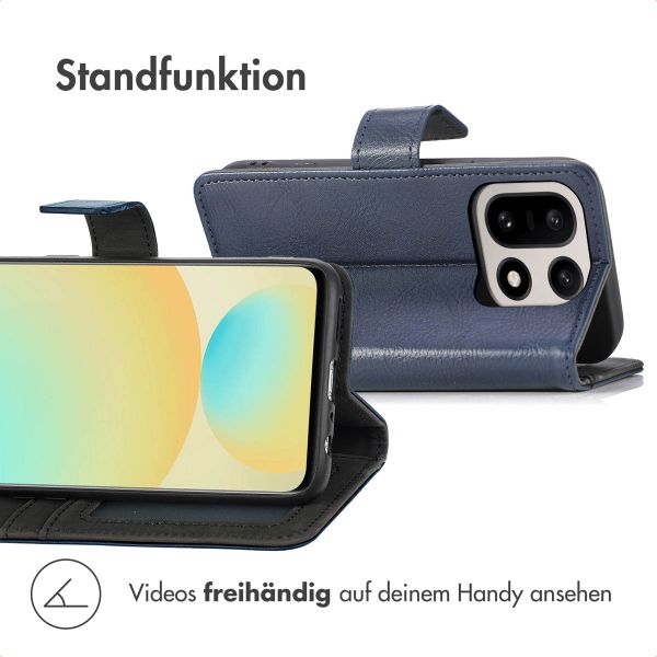 imoshion Luxuriöse Klapphülle OnePlus 15 - Dunkelblau