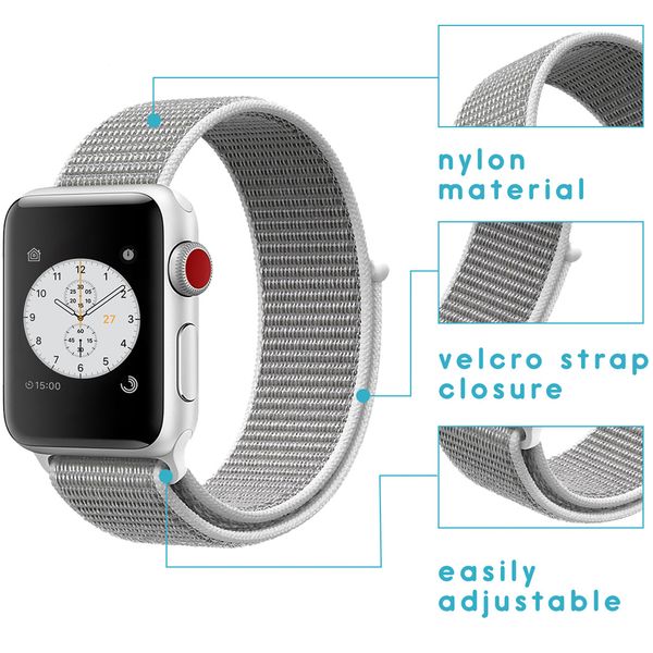 imoshion Nylon-Armband Apple Watch Series 1-9 / SE - 38/40/41 mm / Series 10 - 42 mm