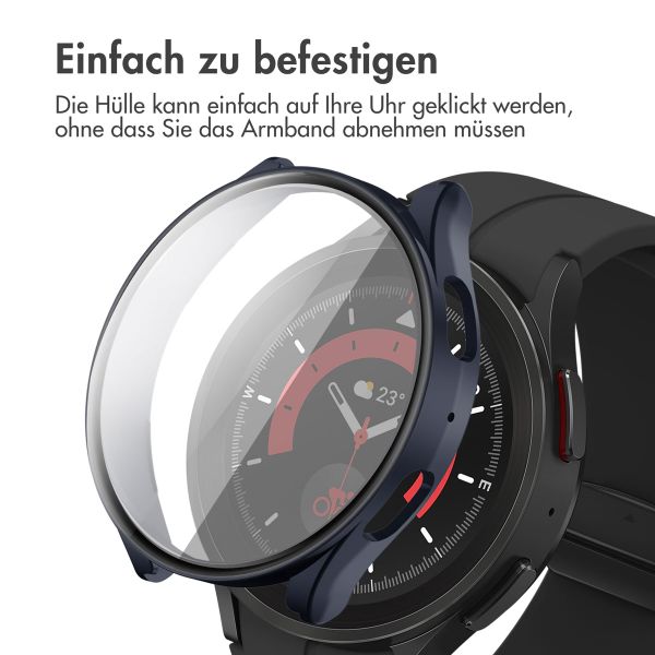 imoshion Full Cover Hard Case Samsung Galaxy Watch 5 - 40 mm - Dunkelblau