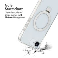 Accezz Ring Stand Backcover mit MagSafe Apple iPhone 16e - Transparent