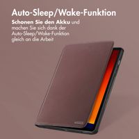 Accezz Classic Tablet Case Samsung Galaxy Tab S10 Ultra / Tab S9 Ultra - Braun