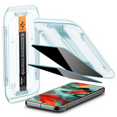 Spigen GLAStR Privacy EZ Fit Displayschutzfolie + Applicator Google Pixel 9 Pro XL / 10 Pro XL