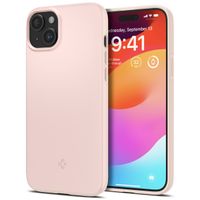 Spigen Thin Fit™ Hardcase für das iPhone 15 - Pink Sand