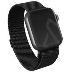 Burga Mailändische armband für das Apple Watch Series 1 bis 10 / SE / Ultra (2) (44/45/46/49 mm) - Schwarz