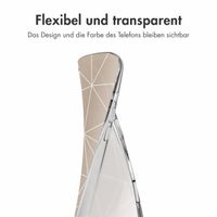 imoshion Design Hülle Apple iPhone 16 - Graphic Lines Beige