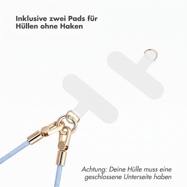 Selencia Universal Armband mit 2 Haken - Powder Blue