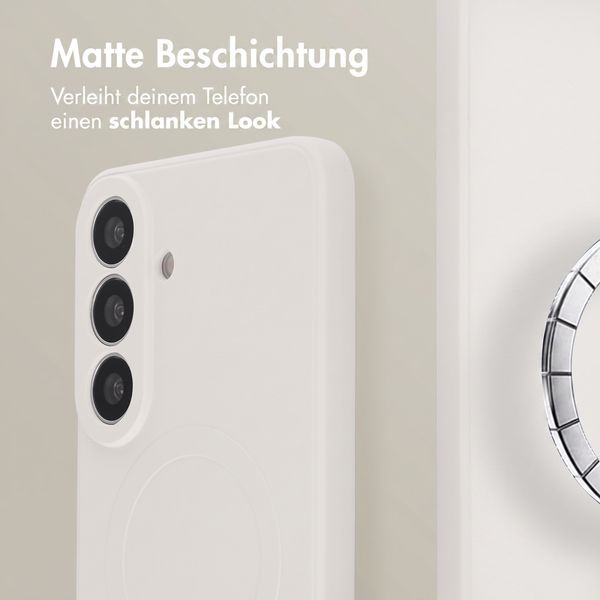 imoshion Color Back Cover mit MagSafe Samsung Galaxy S26 FE - Beige
