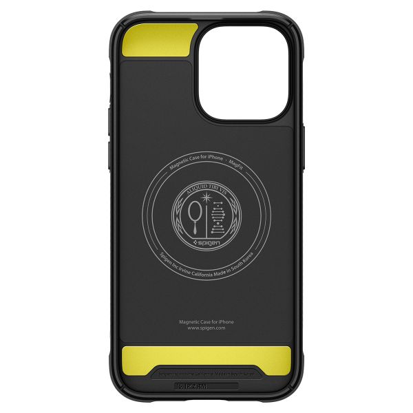 Spigen Rugged Armor Backcover MagSafe für das Apple iPhone 14 Pro Max- Schwarz