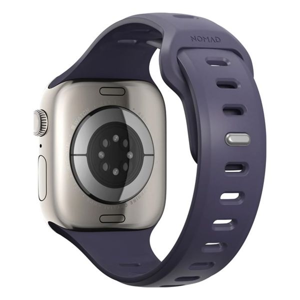 Nomad Tempo Silikonarmband für das  Apple Watch Series 1 - 11 / SE / Ultra (44/45/46/49 mm) - Wide fit - Purple
