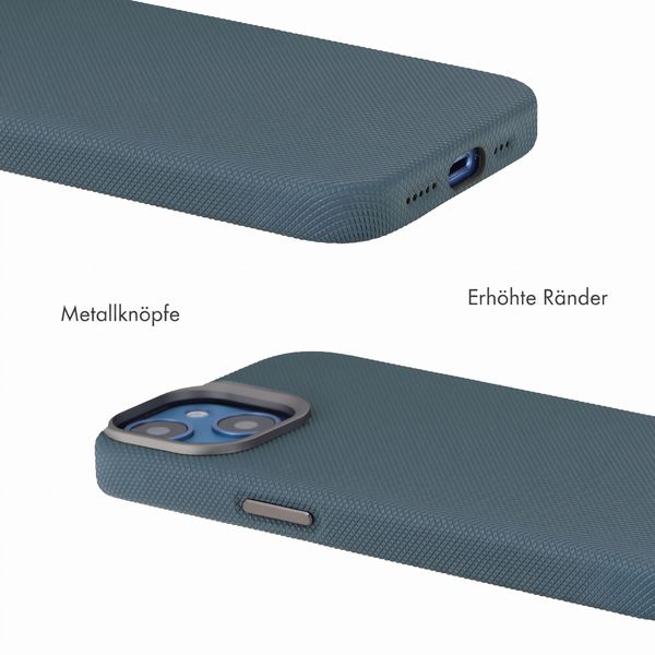 Accezz Mesh Backcover mit MagSafe Apple iPhone 14 / 13 - Dunkelblau
